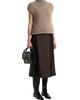Khaite Women's Nania Satin Midi-Skirt - 2