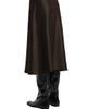 Khaite Women's Nania Satin Midi-Skirt - 4