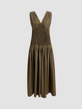 Khaite Women's Nola Cotton Maxi Dress