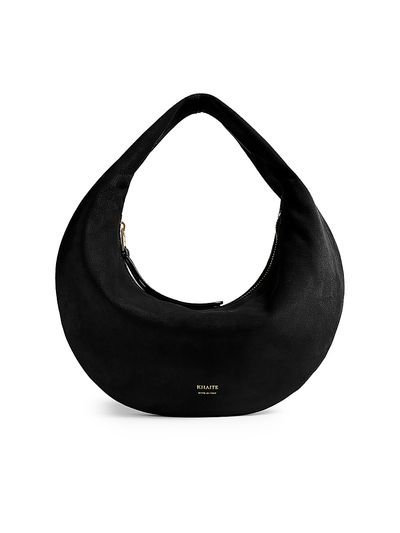 Khaite Women's Olivia Mini Suede Hobo Bag