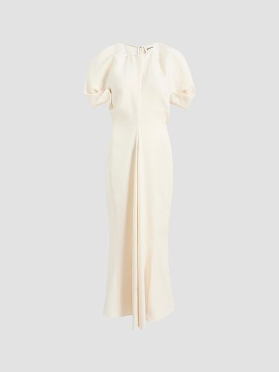 Khaite Women's Ria Linen-Blend Maxi Dress