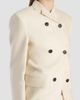 Khaite Women's Rolo Wool-Silk Double-Breasted Jacket - 4