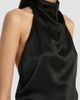 Khaite Women's Rone Satin Open-Back Top - 5