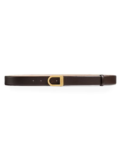 Khaite Women's Saddle Leather Belt