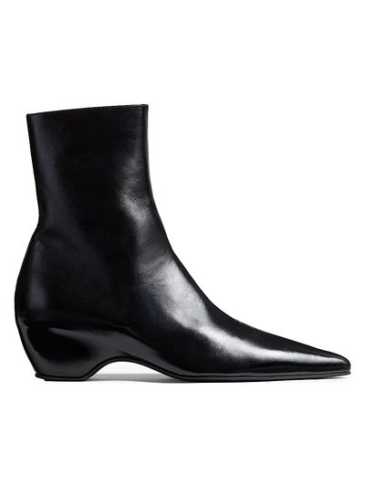 Khaite Women's Sybil 40MM Leather Ankle Boots