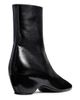 Khaite Women's Sybil 40MM Leather Ankle Boots - 4
