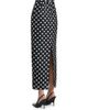 Khaite Women's Winton Polka Dot Silk Pencil Skirt - 4