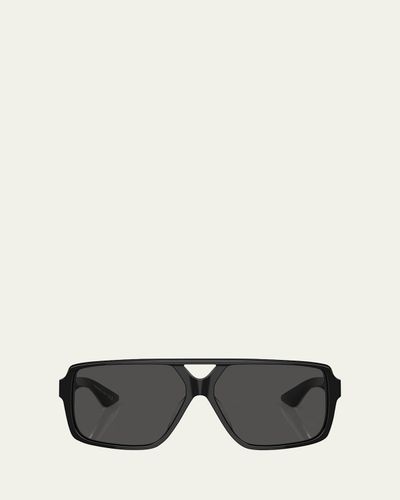 KHAITE x Oliver Peoples 1977c Oversized Aviator Sunglasses