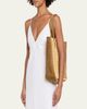 Khaite Zoe Woven Viscose Raffia and Suede Tote Bag - 2