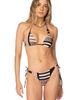 KIBYS KIBYS Ancestral Lines Print Bora Bora Cheeky Tie Side Bottom - 3