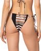 KIBYS KIBYS Ancestral Lines Print Bora Bora Cheeky Tie Side Bottom - 4