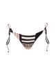 KIBYS KIBYS Ancestral Lines Print Bora Bora Cheeky Tie Side Bottom - 5