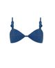 KIBYS KIBYS Sacred Sun Luxe Shimmer Praia Triangle Bralette Top - 5