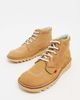 Kickers Kickers kick hi boots in beige nubuck-Neutral - 1