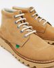 Kickers Kickers kick hi boots in beige nubuck-Neutral - 4