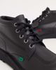 Kickers Kickers kick hi boots in black leather - 2