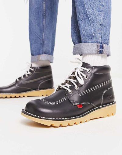 Kickers Kickers Kick Hi boots in navy