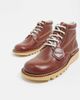 Kickers Kickers kick hi boots in tan leather-Brown - 4