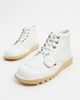 Kickers Kickers kick hi boots in white leather - 2