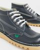 Kickers Kickers Kick Hi Core navy blue leather hi top flat boots - 2