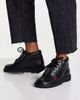 Kickers Kickers Kick Hi flat leather boots in black - 1