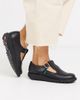 Kickers Kickers Kick T flat leather t-bar shoes in black - 1