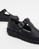 Kickers Kickers Kick T flat leather t-bar shoes in black - 2