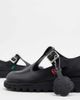 Kickers Kickers Kick T flat leather t-bar shoes in black - 4