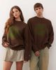 Kickers Kickers oversized knit sweater in dark brown - 1