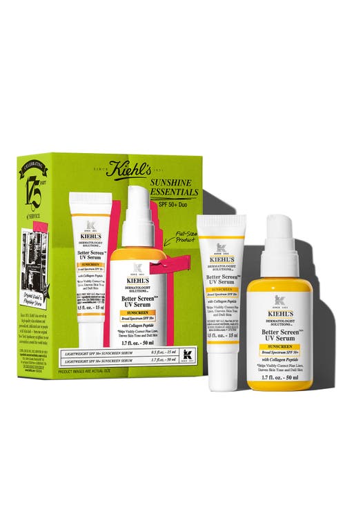 Kiehl's Since 1851 Kiehl's Since 1851 Sunshine Essentials Skin Care Gift Set $67 Value 
