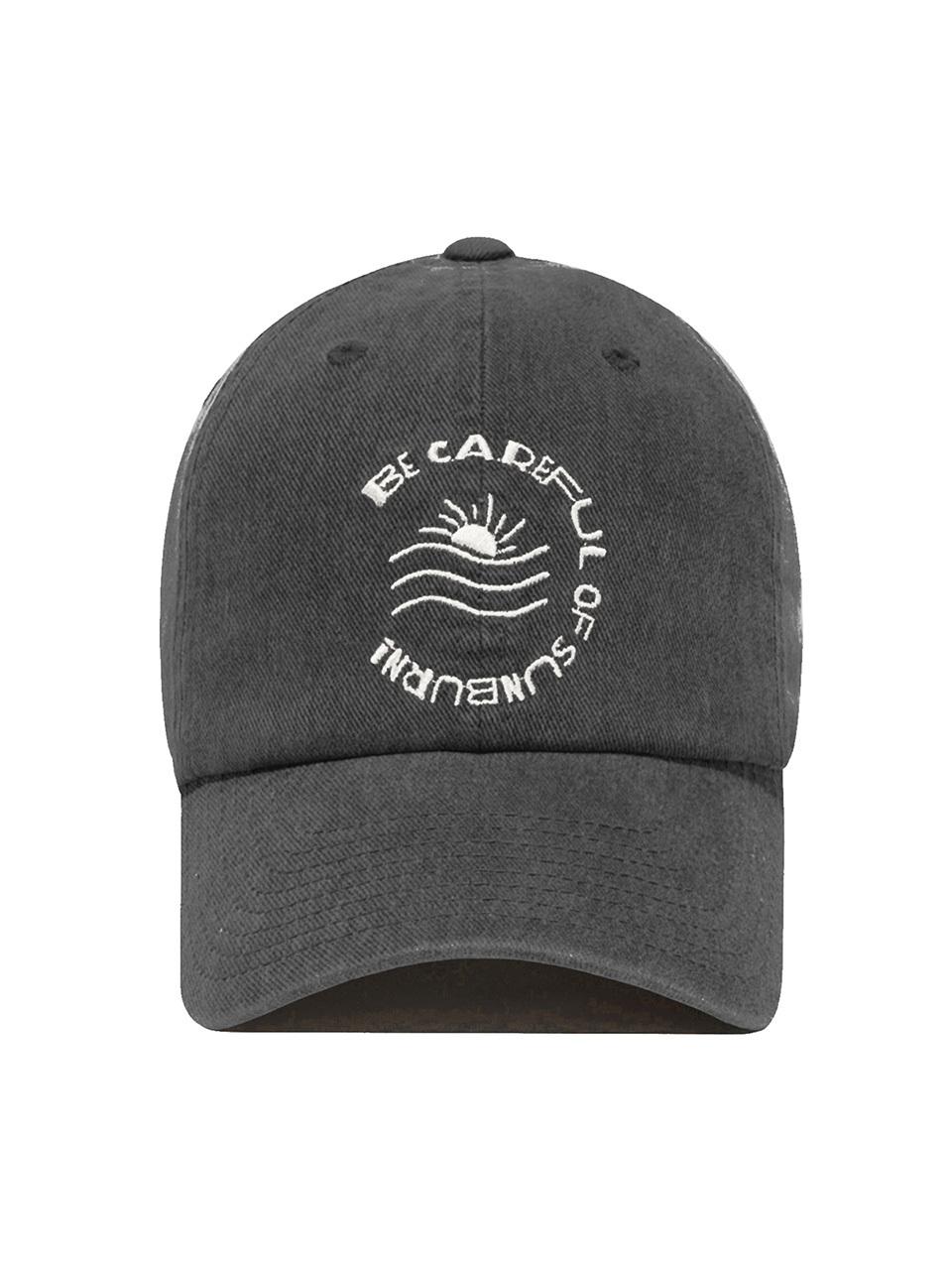 Kijun Cotton Washed Essential Cap [Charcoal]