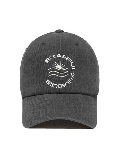 Kijun Cotton Washed Essential Cap [Charcoal]