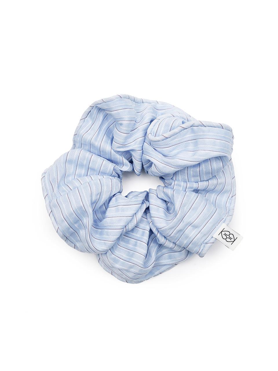 Kijun EMMA Scrunch Sky Blue Stripe