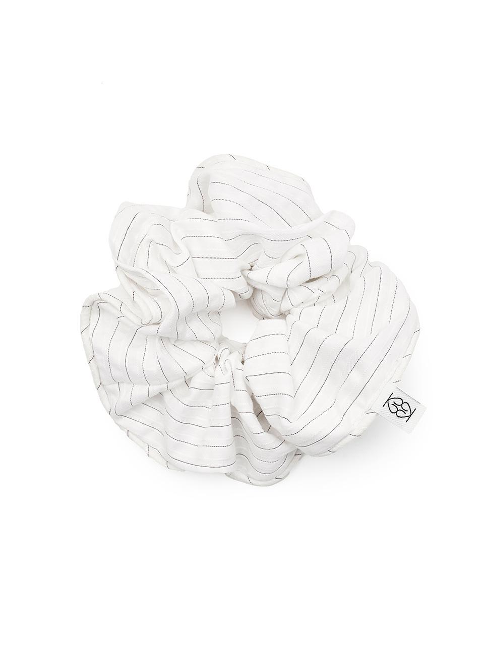Kijun EMMA Scrunch White Stripe