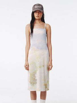 Kijun Flower Print Long Dress