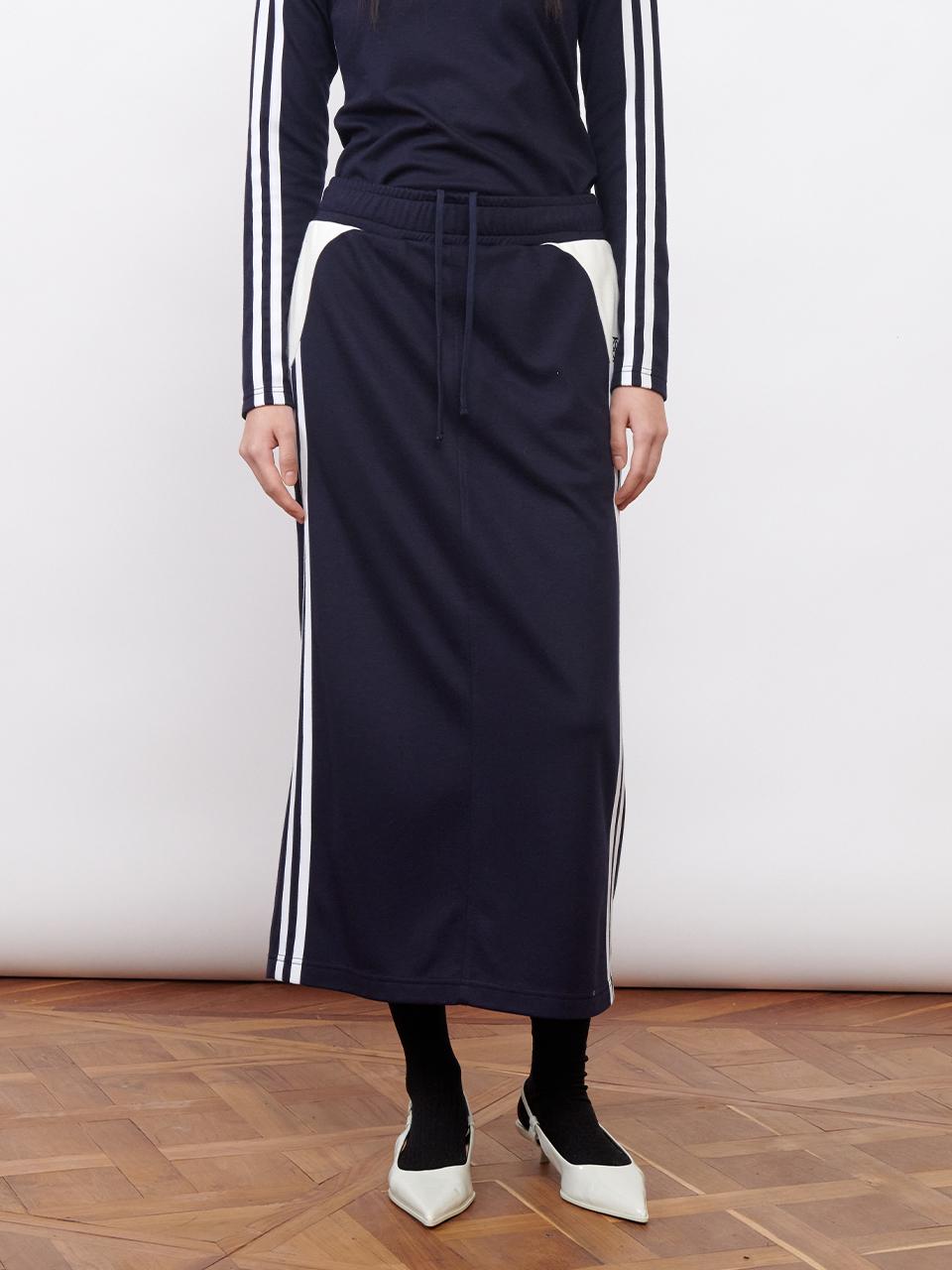 Kijun Football Jersey Long Skirt Navy