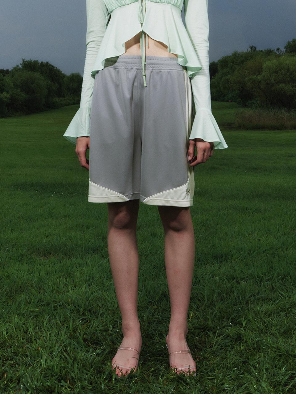 Kijun Football Jersey Shorts Grey