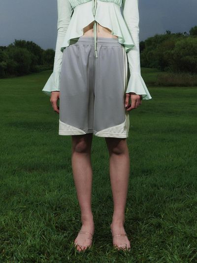 Kijun Football Jersey Shorts Grey