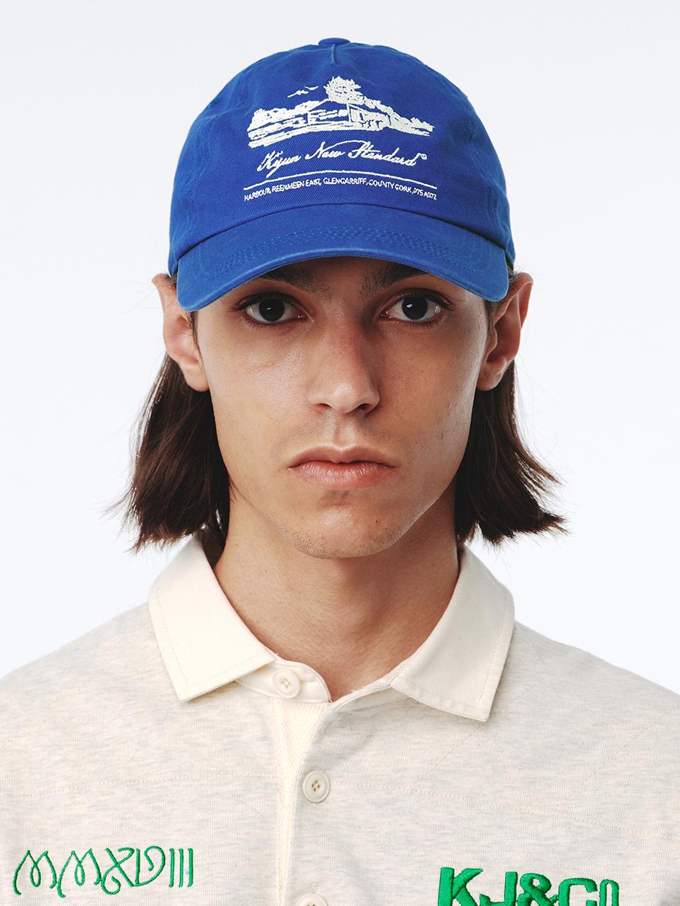 Kijun Hotel Cap UNISEX Blue