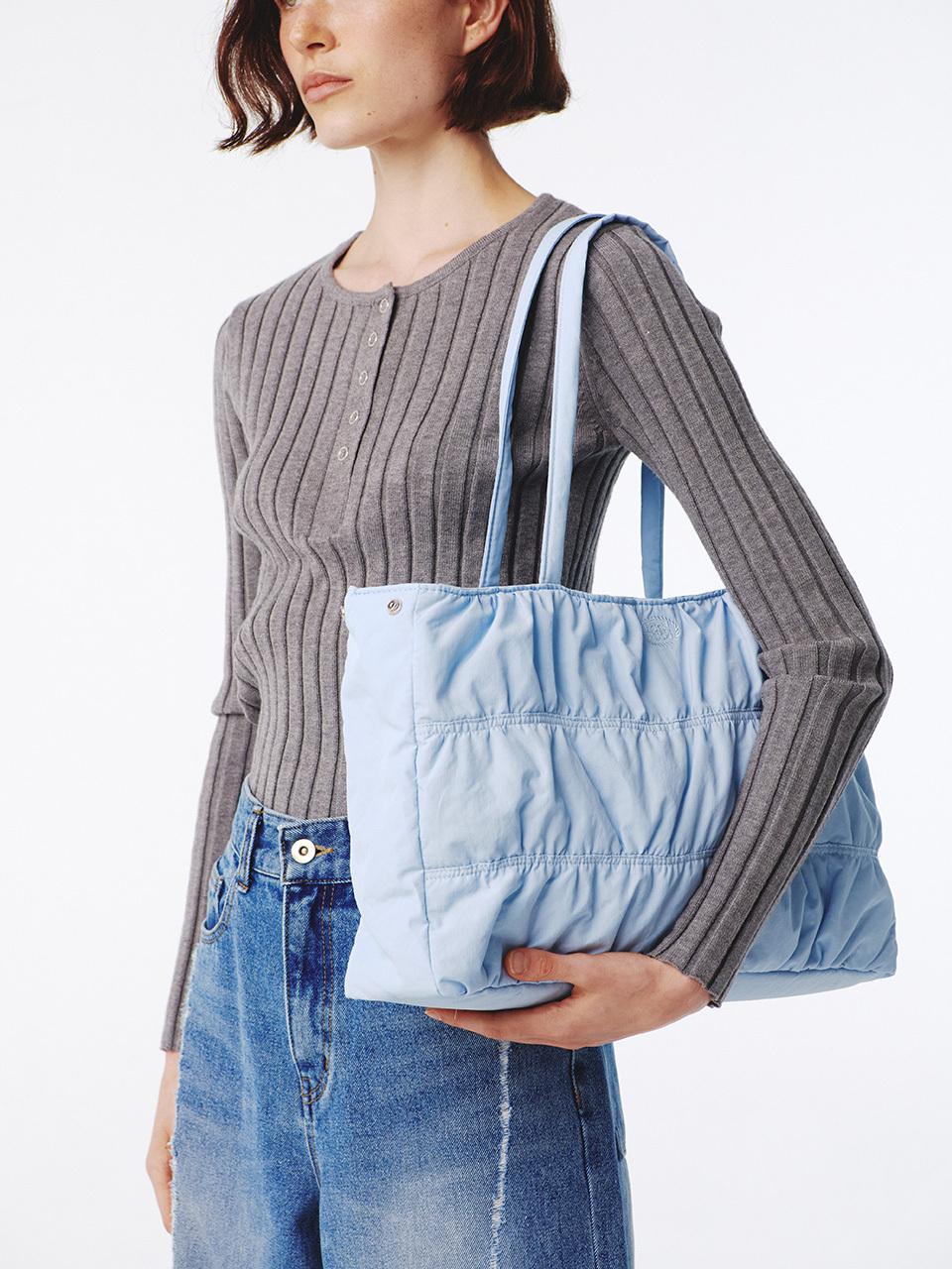 Kijun Macaron Bag Large Sky Blue