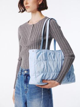 Kijun Macaron Bag Large Sky Blue