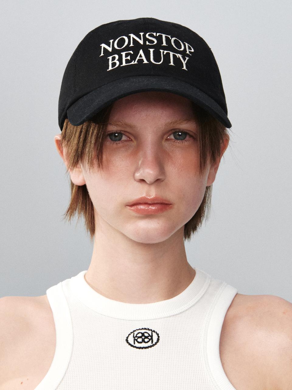Kijun NONSTOP BEAUTY Ball Cap Black