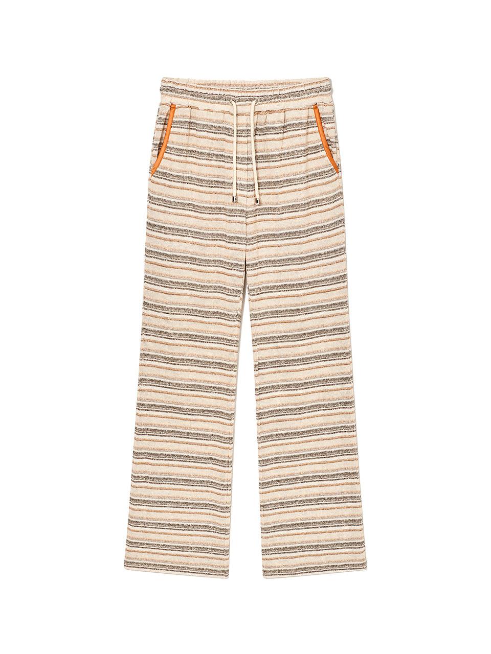 Kijun Stripe Knit Pants Stripe