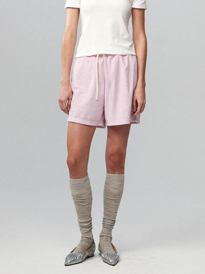 Kijun Terry Shorts Pink