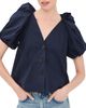 Kika Vargas Kika Vargas Harpa Top Navy - 1