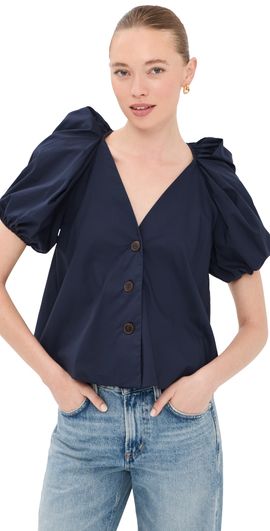 Kika Vargas Kika Vargas Harpa Top Navy
