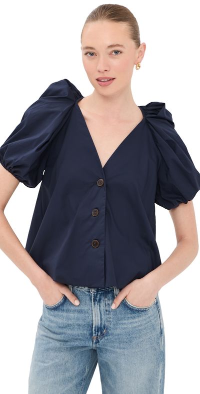 Kika Vargas Kika Vargas Harpa Top Navy