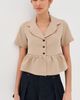 Kika Vargas Kika Vargas Mattie Top Camel - 2