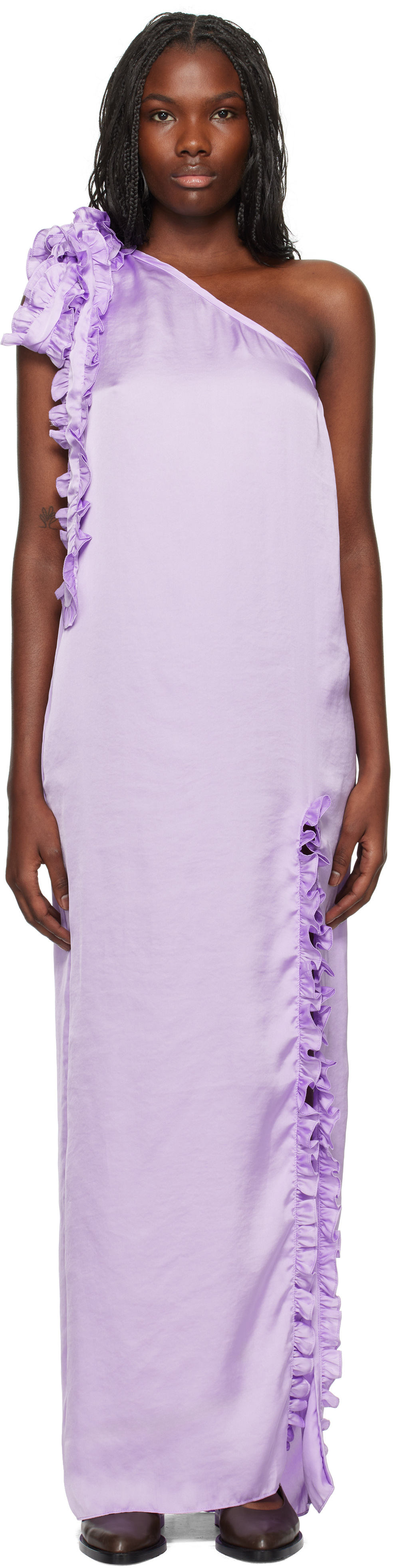 Kika Vargas - Purple Aretha Maxi Dress