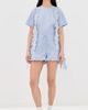 Kika Vargas Kika Vargas Sally Shorts Blue - 2